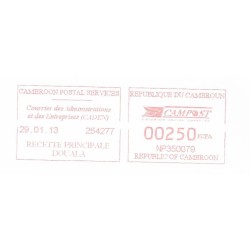 x - CAMEROON - meter stamp - Douala RP - 2013