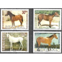 Senegal 2002 - Senegalese horses - 4 st. MNH