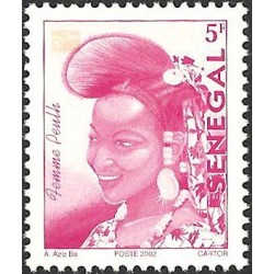 Senegal 2002 - Mi 1958 type 2 - Peulh Woman 5 f - postes 2002 MNH