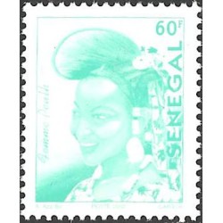 Senegal 2002 - Mi 1964 - Peulh Woman 60 f - postes 2002 MNH