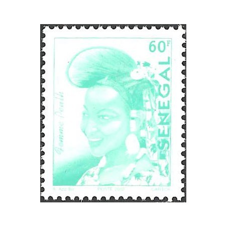 Sénégal 2002 - Mi 1964 - Femme Peulh 60 f - postes 2002 **