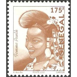 Sénégal 2002 - Mi 1968 - Femme Peulh 175 f - postes 2002 **