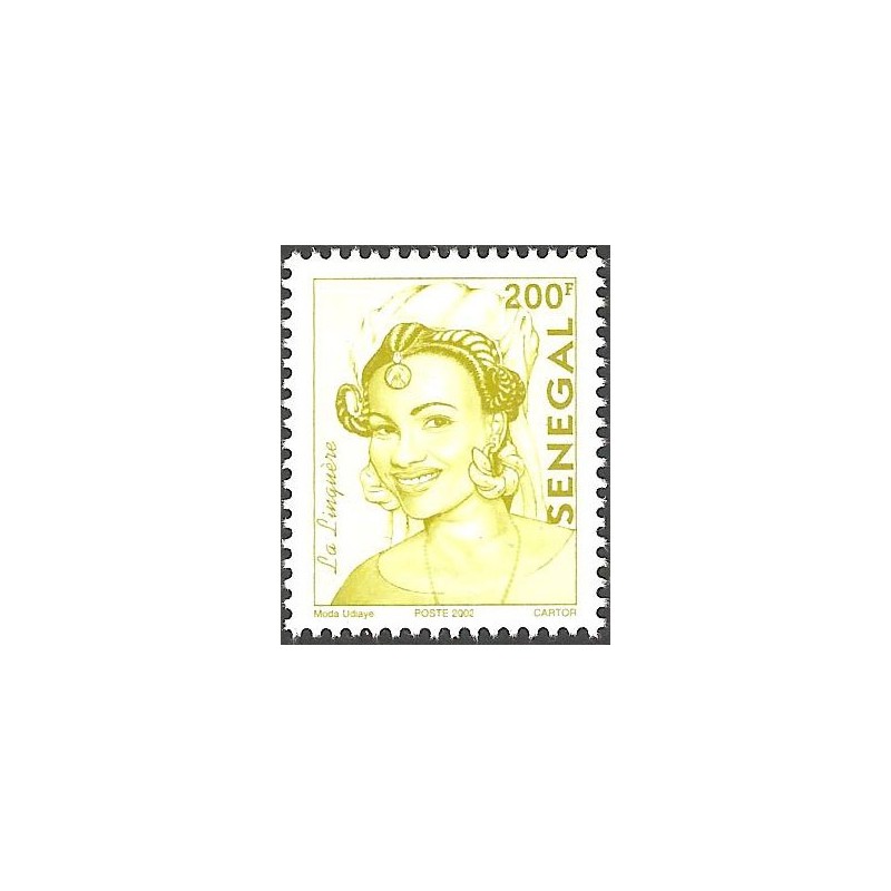 Sénégal 2002 - Mi 1969 - Femme Peulh 200 f - postes 2002 **