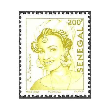 Sénégal 2002 - Mi 1969 - Femme Peulh 200 f - postes 2002 **