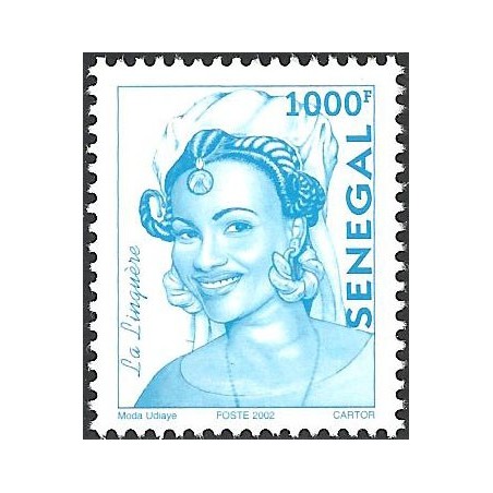 Sénégal 2002 - Mi 1979 - La Linguère 1000 f - postes 2002 **