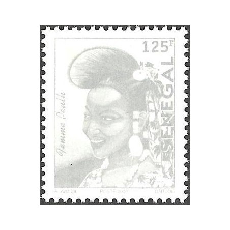 Senegal 2003 - Mi 2038 - Peulh Woman 125 f - postes 2003 MNH