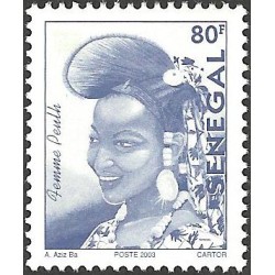 Senegal 2003 - Peulh Woman 80 f - postes 2003 MNH