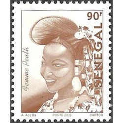 Senegal 2003 - Peulh Woman 90 f - postes 2003 MNH