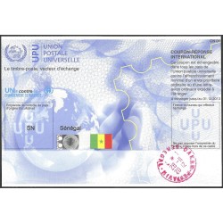 x - coupon-réponse international - SN Sénégal - validité 31.12.2013 oblitéré