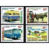 Sénégal 2002 / 2004 - Transports terrestres du Sélégal (bus, charrette, train, ...) - 4 val. **