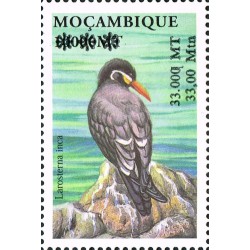 Mozambique - surcharge 33000 MT sur 10000 MT - oiseau - neuf **