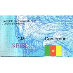 x - coupon-réponse international - CM CAMEROUN - validité 31.12.2017 - mill. 2013 - usagé Kribi