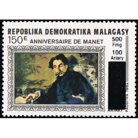 1998 - Mi 2109 - Local overprint 500 Fmg - Painting : Manet - MNH