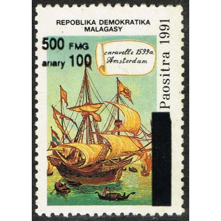 1998 - Mi 2119 - Local overprint 500 Fmg - Caravel ship - MNH