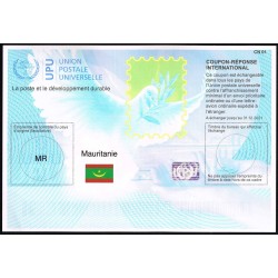 z - CN01 - International Reply-Coupon - MR Mauritania - validity 31.2.2021 millesime 2018 unused