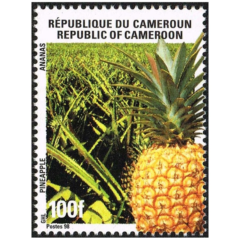 Cameroun 1998 - Mi 1226 - Ananas, faciale 100 f **