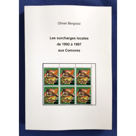 Comoros 2021 - book "Comores local overprints 1992-1997" in French