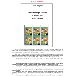 Comores 2021 - ouvrage "Les surcharges locales de 1992 à 1997 aux Comores"