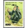 Benin 2000 - Mi 1275 - local overprint 150 f - Monkey "pan tryglodytes" chimpanzee - CV 100 € MNH
