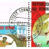 Bénin 2010 - Mi block 62 - surcharge locale - coupe du monde de football Argentina 78 - bloc-feuillet - OBLITÉRÉ