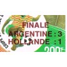 Benin 2010 - Mi block 63 - local overprint - Soccer World Cup Argentina 98 - incl. names of the best countries - MNH CV 32 €