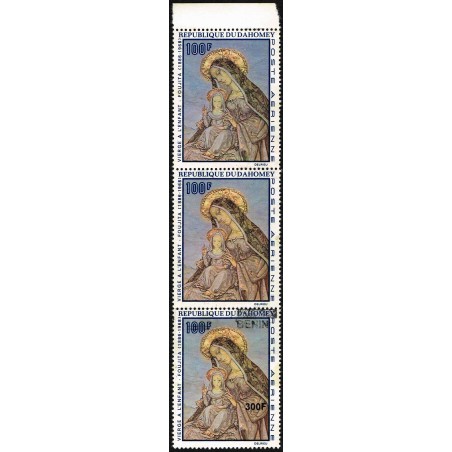 Benin 2009 - Mi 1559 x - local overprint 300 f VARIETY - The Virgin and Child by Foujita - MNH