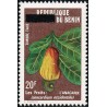 Bénin 1990 - Mi Portomarken 12 taxe  - surcharge locale - fruits : noix de cajou ou anacarde ** - cote 50 €
