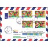 Comoros 2019 - Mi 3091 to 3095 - 145 years UPU - 5 stamps FDC