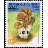 Bénin 2000 - Mi 1300 - surcharge locale 150 f - Champignon "hohenbuehelia geogenia" - cote 100 € **
