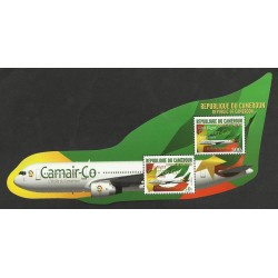 Year 2011 - new airline CAMAIR-Co, plane Boeing 767, Sheetlet - MNH
