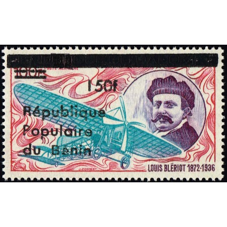 Benin 1988 - Mi T 473 - Louis Blériot - airplane - MNH - CV 60 €