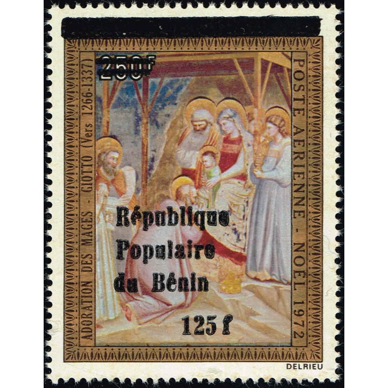 Benin 1988 - Mi M 475 - Adoration of the Magi by Giotto - Christmas 72 - MNH - CV 60 €