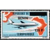 Bénin 1994 - Mi 591 - surcharge locale 125 f - Europafrique - avion Boeing 747 ** - cote 45 €