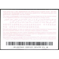 z - CN01 - Internationa Reply-Coupon - validity 31.12.2009