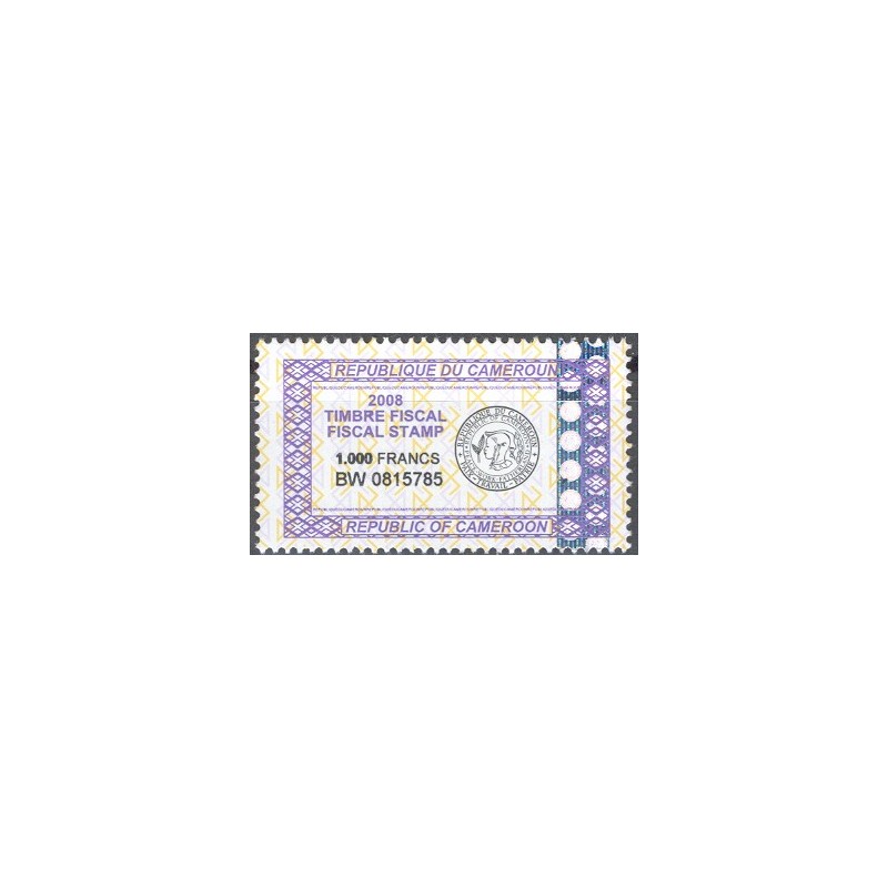 z - fiscal stamp 2008 - MNH