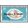 Djibouti 1977 - Mi L 195 - local overprint - seashell - MNH - CV 100 €