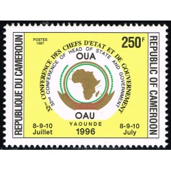 Cameroun 1997 - Mi 1223 - Conférence OUA Yaoundé juillet 96 - 250 f **