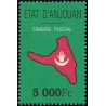 1999 - Independent State of ANJOUAN - Map and flag of the island - revenue stamp 5000 Fc - MNH