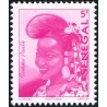 Sénégal 2002 - Mi 1958 type 1 - Femme Peulh 5 f - postes 2002 - retirage 2024 **