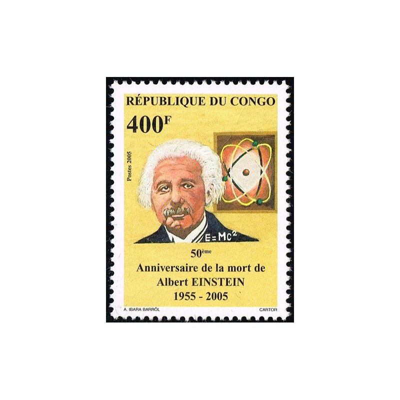 Congo 2005 - Mi 1775 - Albert Einstein - 400 f **