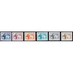 Congo 1998 - Mi 1561 to 1566 - local overprint LEGAL - Mother carrying baby - 6 values MNH