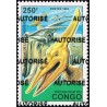 Congo 1998 - Mi A 1530 - local overprint AUTORISE - Dinosaurs: Pteranodon - MNH