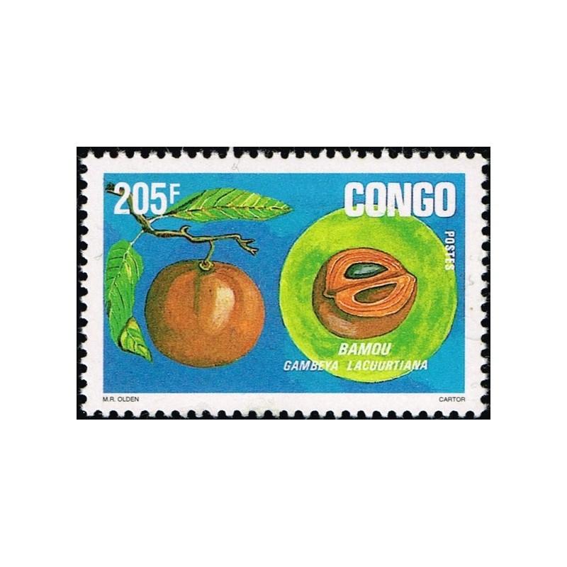 Congo 1997 - Mi B 1411 - Fruit: bamou - MNH