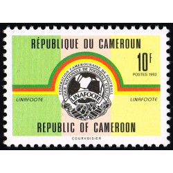 Cameroon 1993 - Mi 1206 - Soccer: emblem (denomination 10 f !) MNH