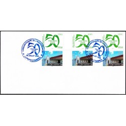 Comores 2025 - Mi 3096 à 3101 - 50 ans indépendance - enveloppe 1er jour