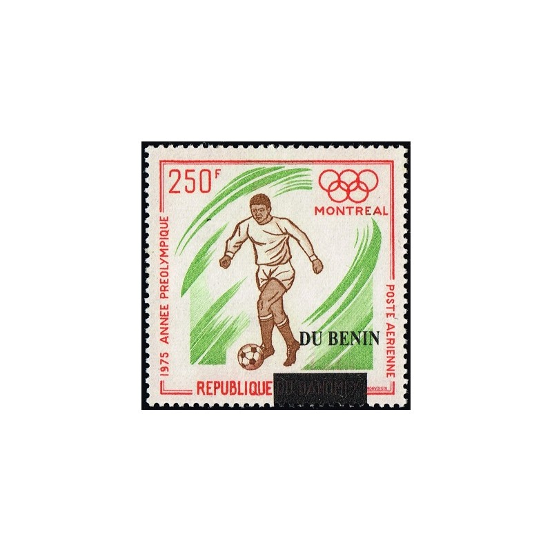 Benin 2008 - Mi 1442 - local overprint - Summer Olympics Montreal 76 - Soccer - MNH - CV 160 €
