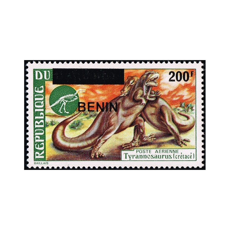 Benin 2009 - Mi 1538 - local overprint - Dinosaur: Tyrannosaurus - MNH - CV 120 €