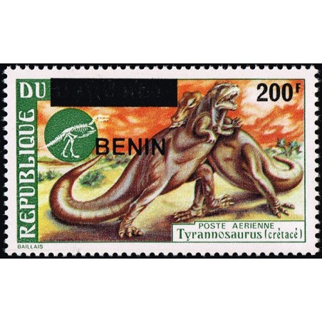 Benin 2009 - Mi 1538 - local overprint - Dinosaur: Tyrannosaurus - MNH - CV 120 €
