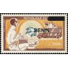 Bénin 2009 - Mi 1537 - surcharge locale - Centenaire UPU - camion postal - tambour ** - cote 50 €
