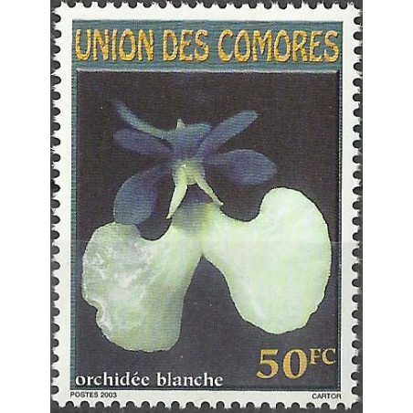 2003 - Mi 1787 - white Orchid - 50 fc - MNH